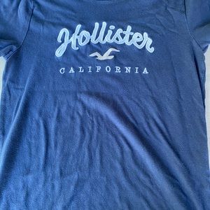 Blue Hollister Logo Shirt